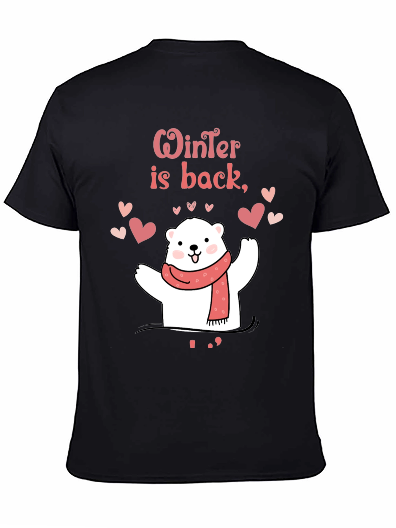 Winter Is Back Polar Bear T-Shirt