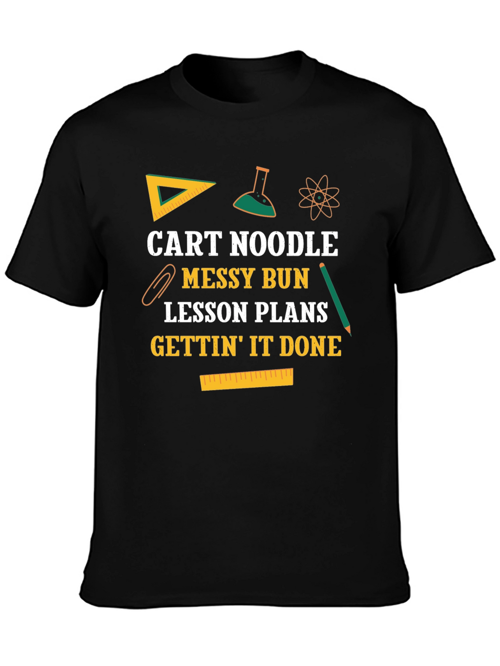 Cart Noodle Messy Bun T-Shirt