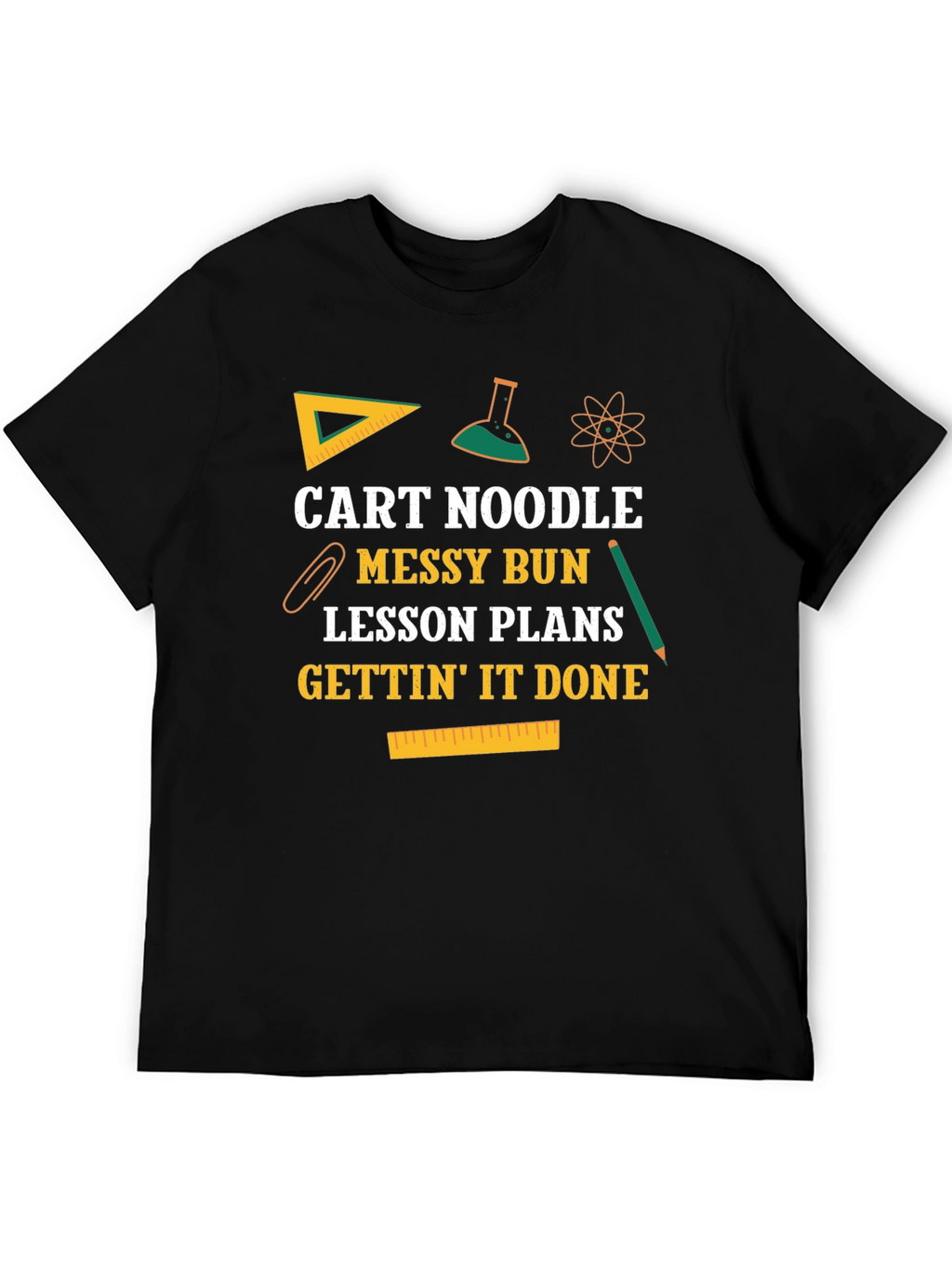 Cart Noodle Messy Bun T-Shirt