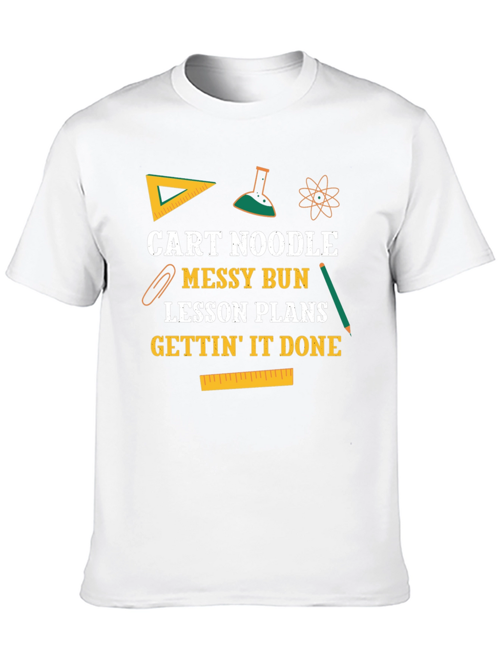 Cart Noodle Messy Bun T-Shirt