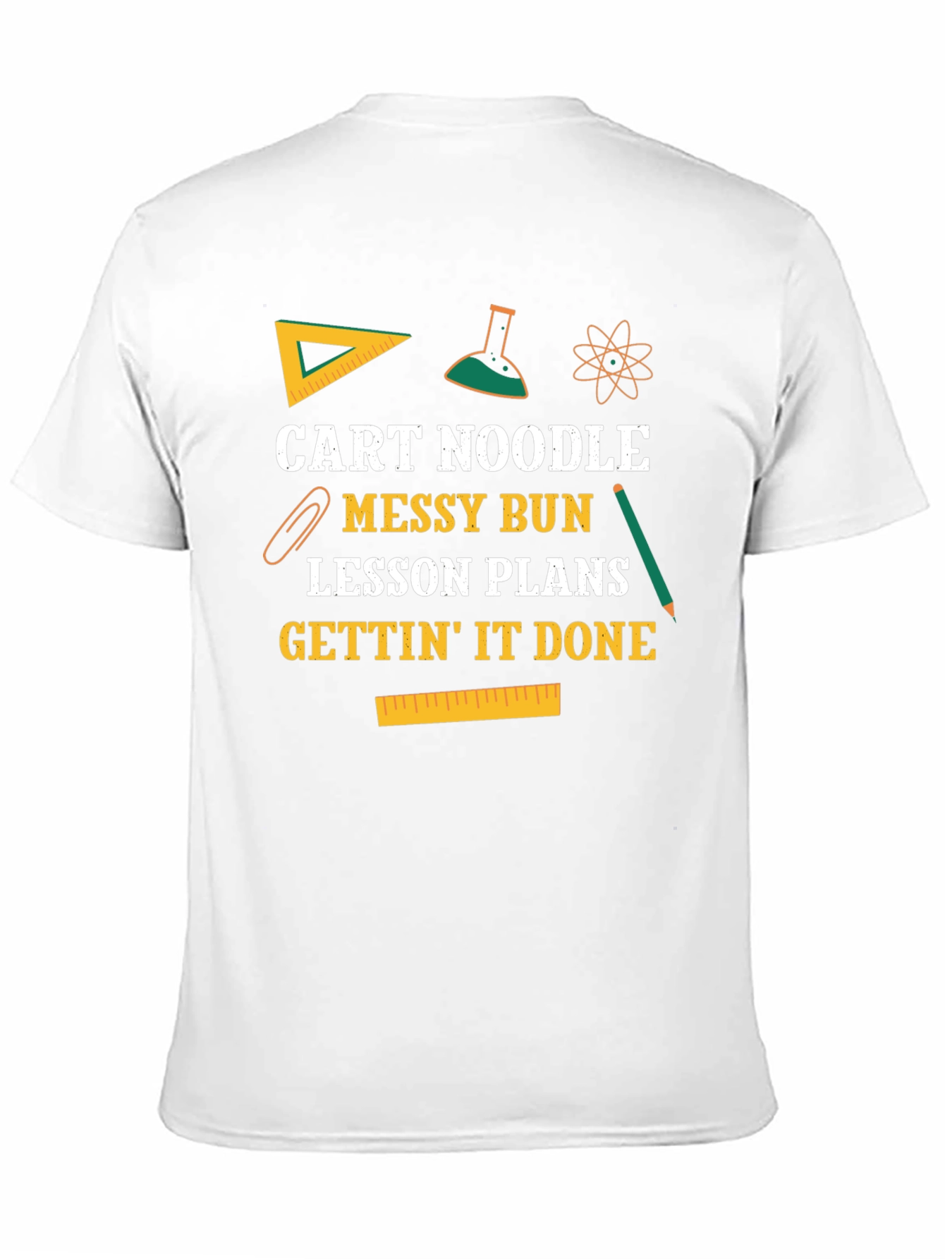 Cart Noodle Messy Bun T-Shirt