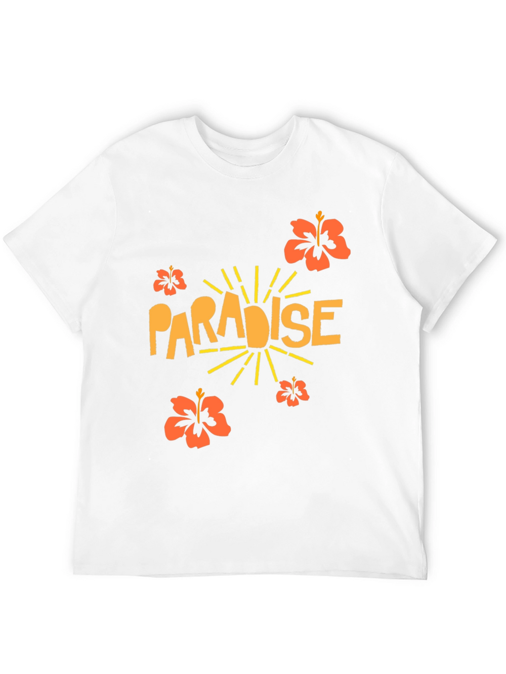Paradise Graphic Black T-Shirt
