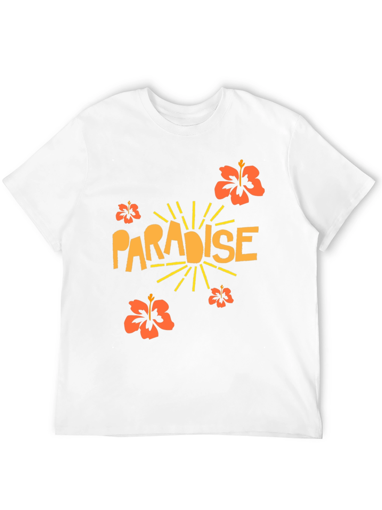 Paradise Graphic Black T-Shirt