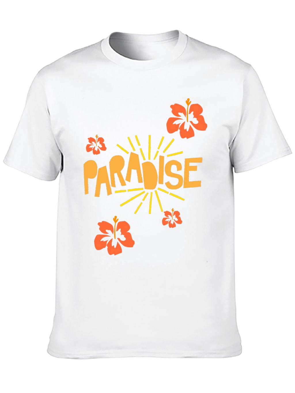 Paradise Graphic Black T-Shirt