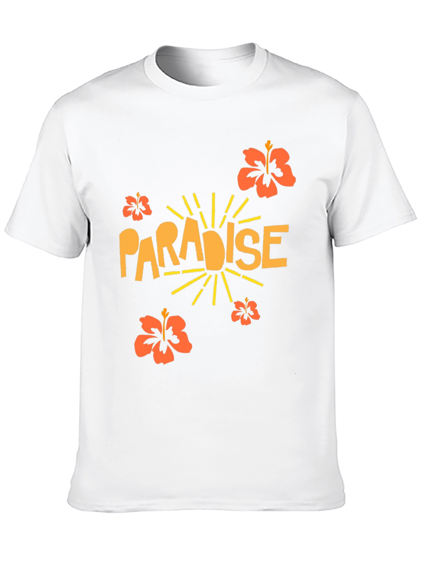 Paradise Graphic Black T-Shirt