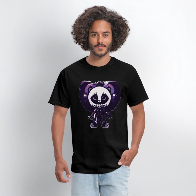 Glam goth teddy skeleton gothic