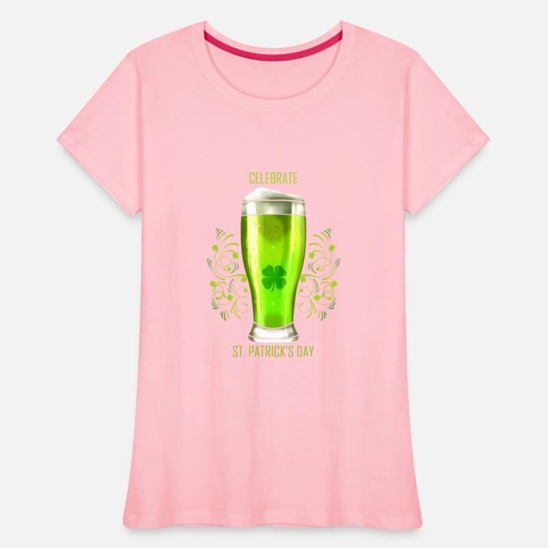 Glass Of Green Beer To Celebrate St Patricks Day