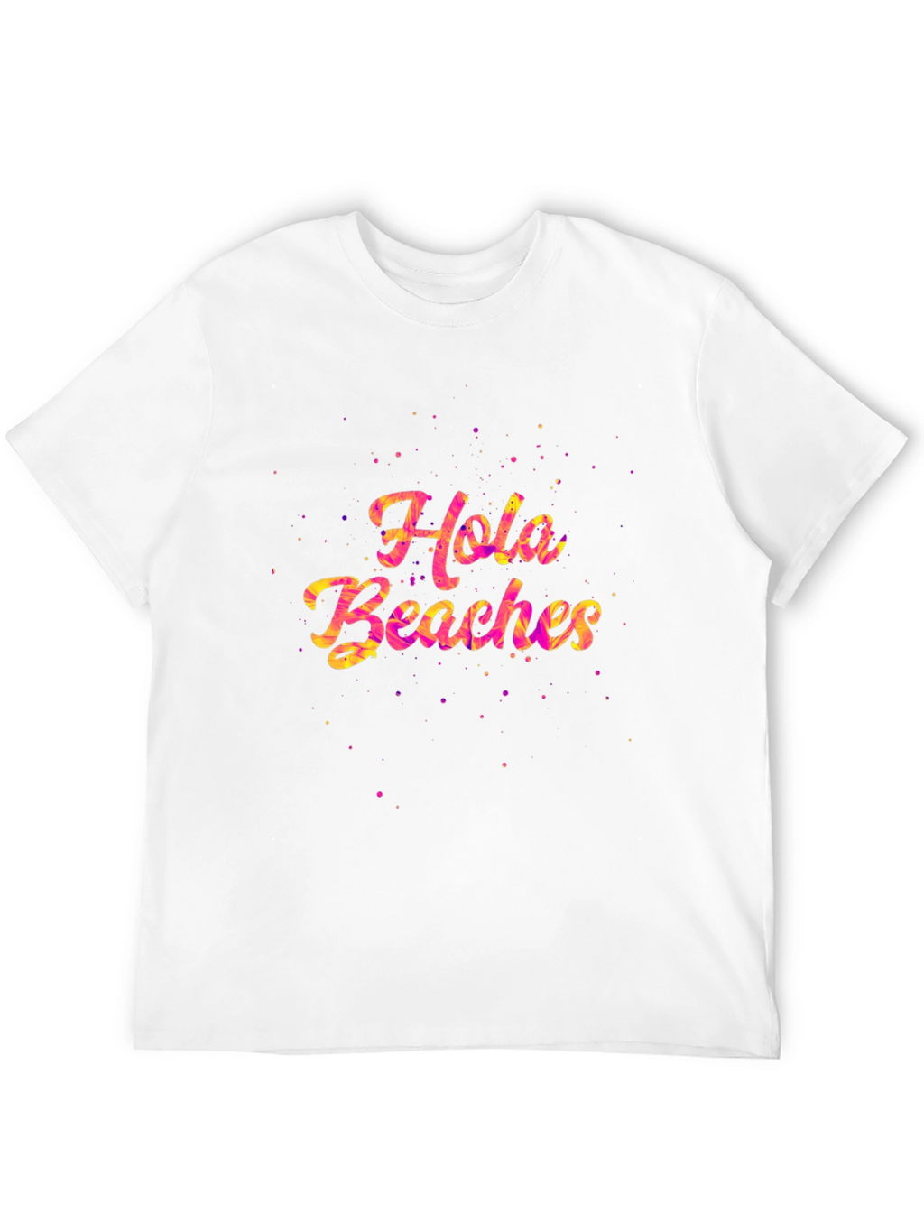 Hola Beaches Graphic Tee - Summer Fun