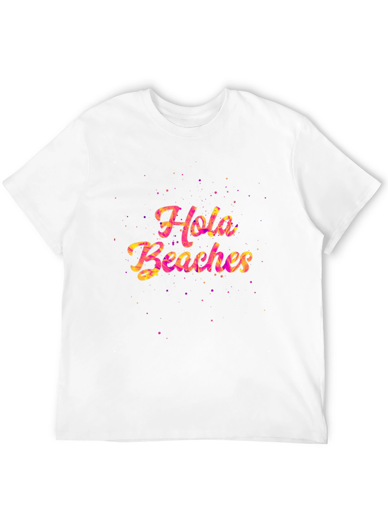 Hola Beaches Graphic Tee - Summer Fun