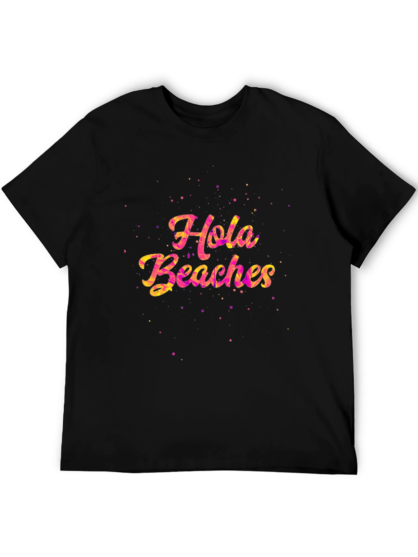 Hola Beaches Graphic Tee - Summer Fun