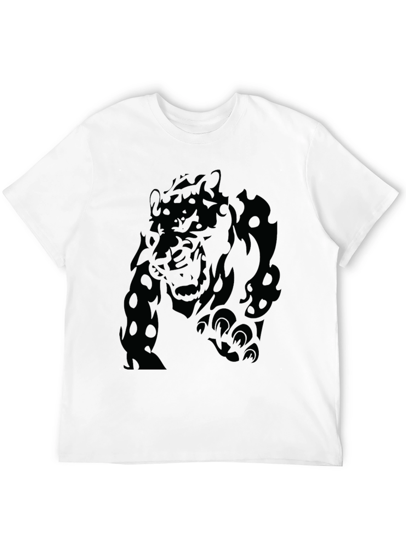 Mens Black Panther Graphic T-Shirt