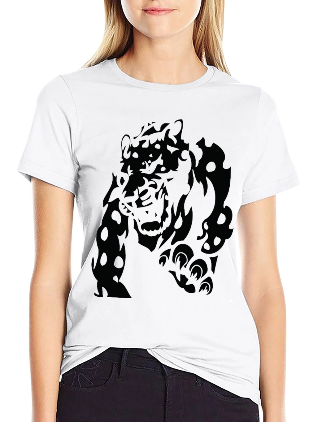 Mens Black Panther Graphic T-Shirt