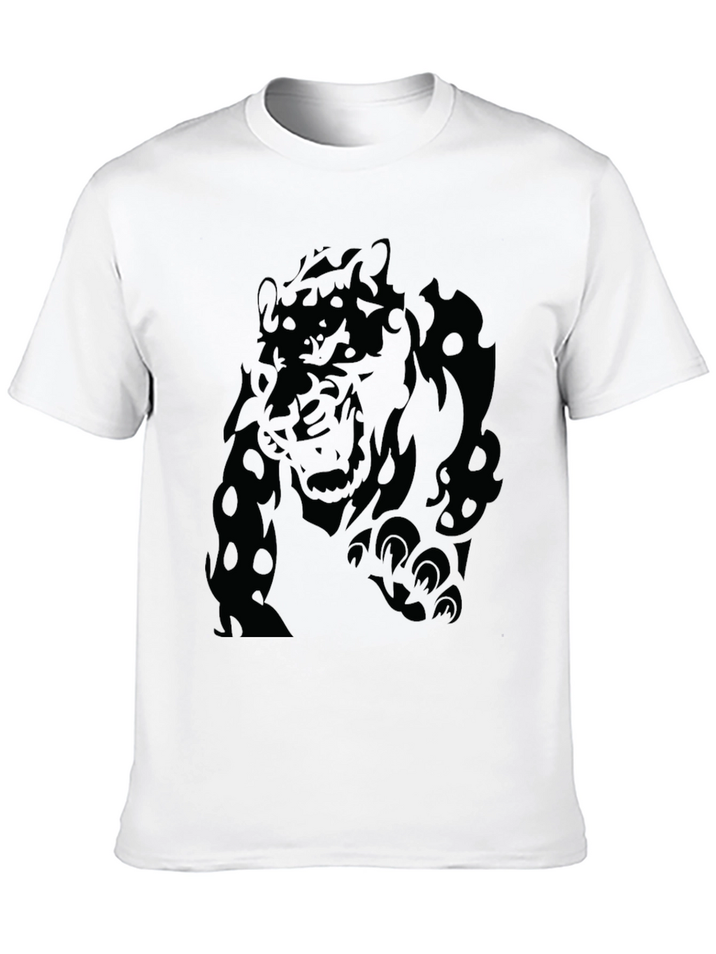 Mens Black Panther Graphic T-Shirt
