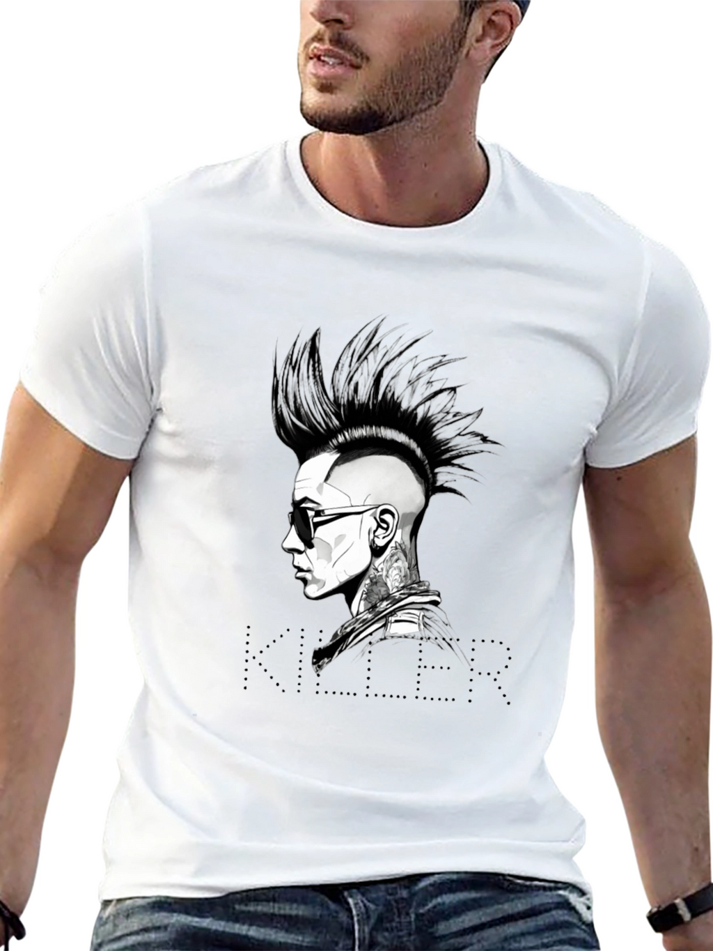 Killer Punk Graphic T-Shirt - Bold Streetwear