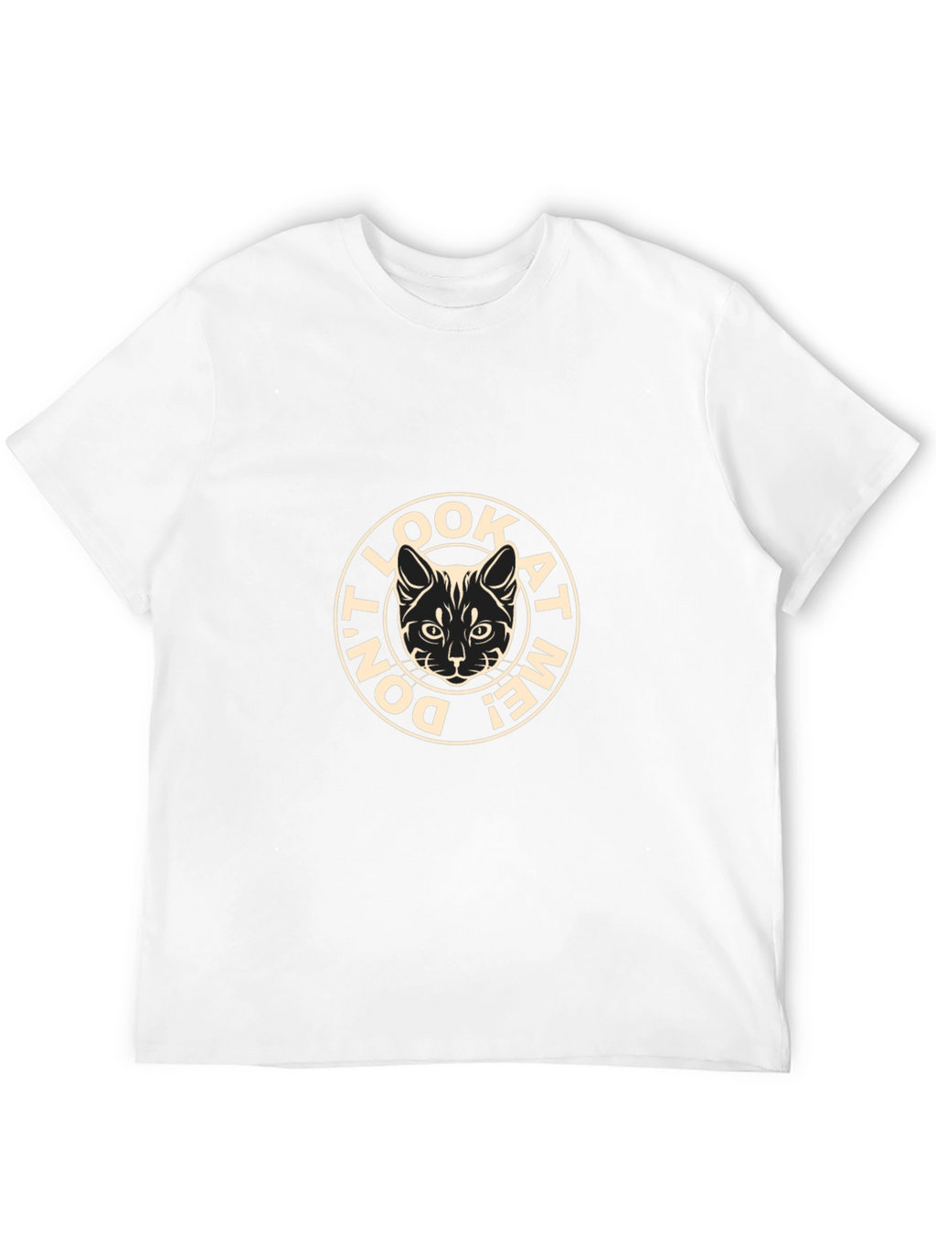 Dont Look At Me! Cat T-Shirt
