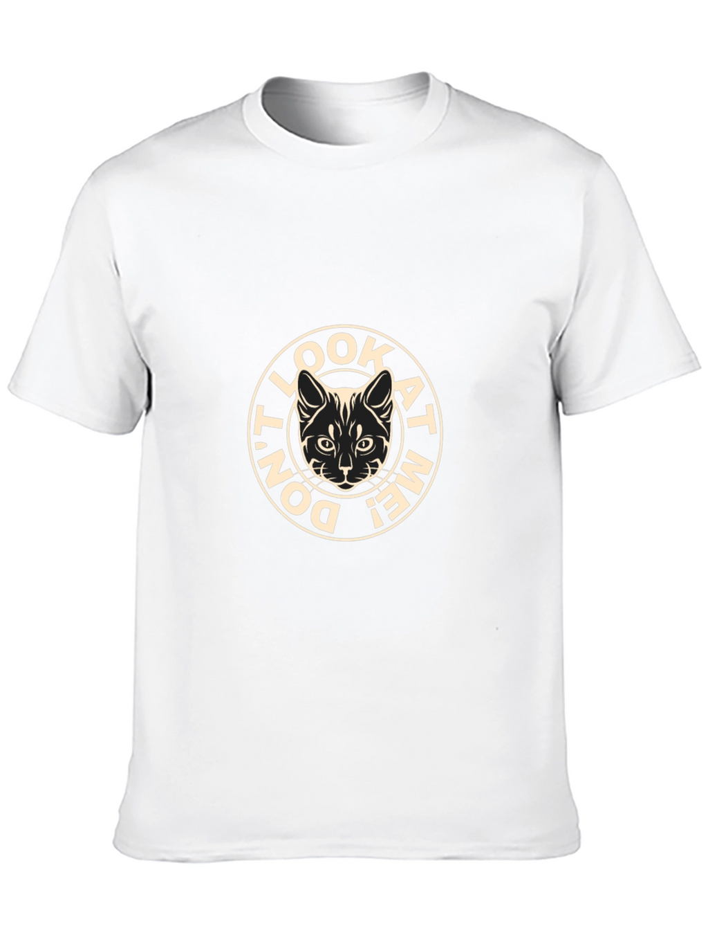 Dont Look At Me! Cat T-Shirt