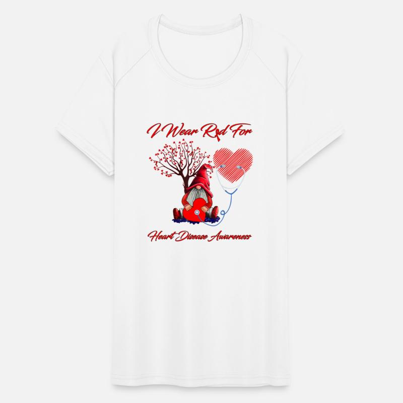 Gnomes I Wear Red For Heart Disease Awareness