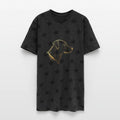 Golden Elegance: Loyal Companion T-shirt