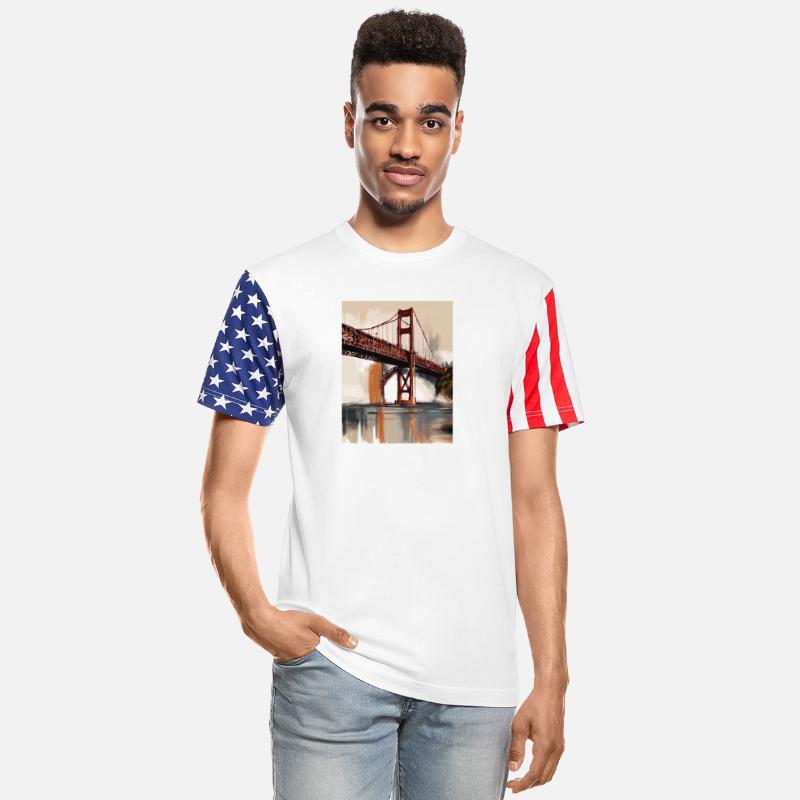 Golden Gate Bridge California T-Shirt, California