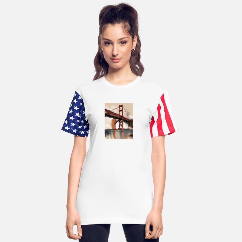Golden Gate Bridge California T-Shirt, California