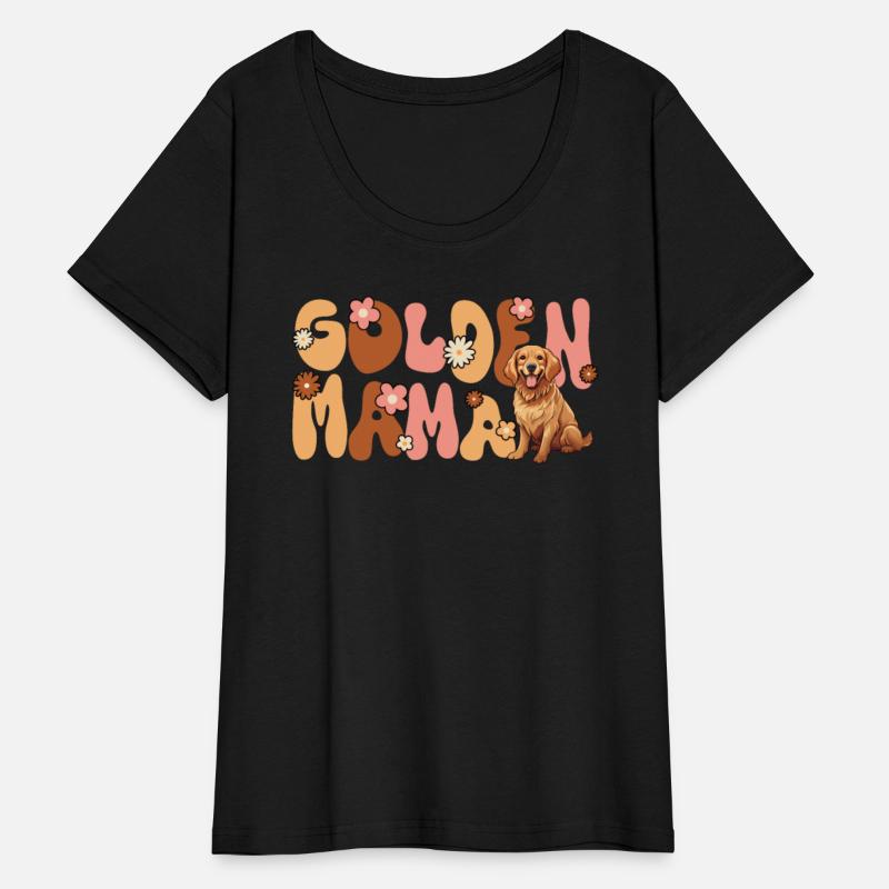 Golden Retriver Groovy Golden Mama