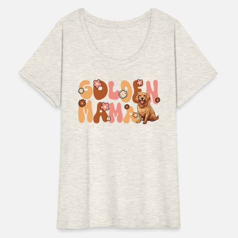 Golden Retriver Groovy Golden Mama