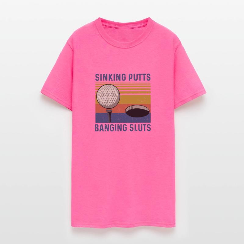 Golf sinking putts banging sluts