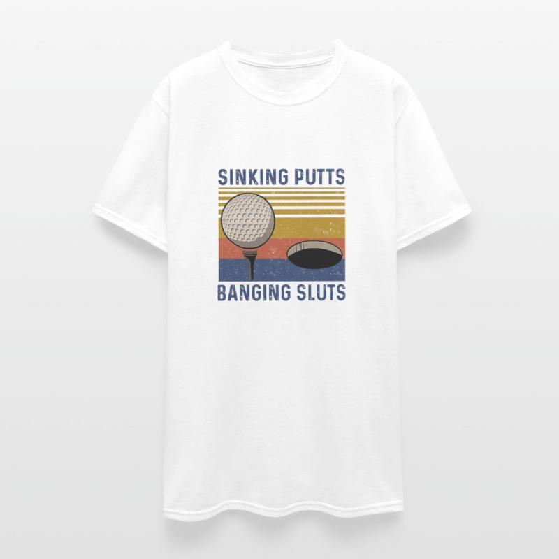 Golf sinking putts banging sluts