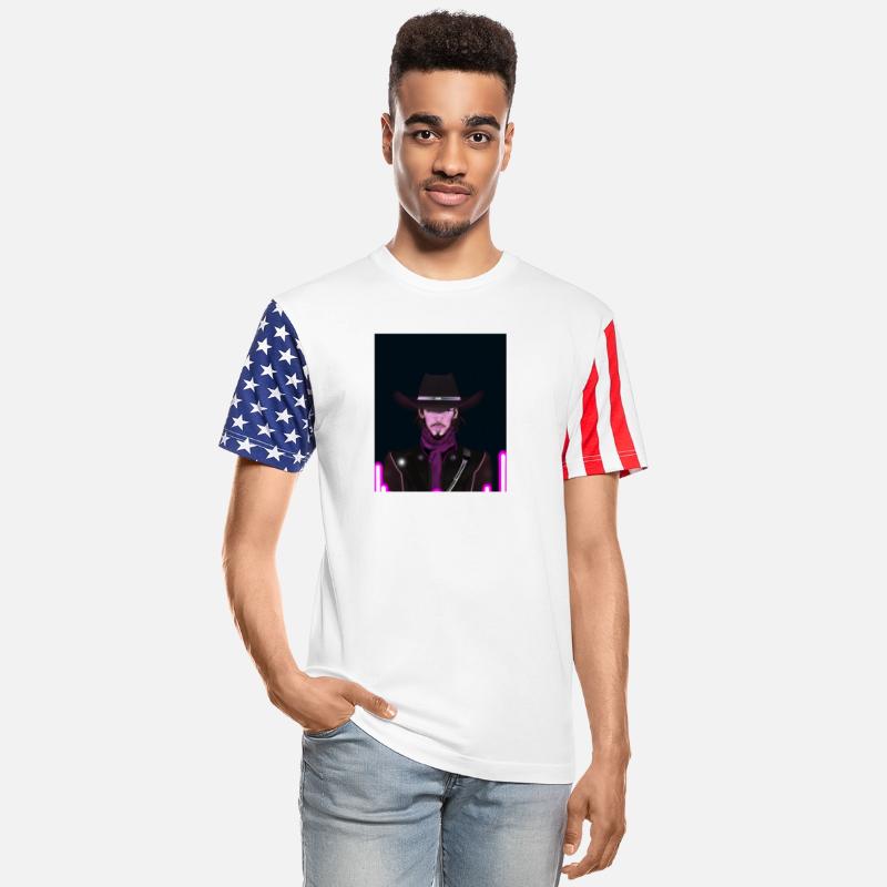 Goth Synthwave Outrun Goth Cowboy