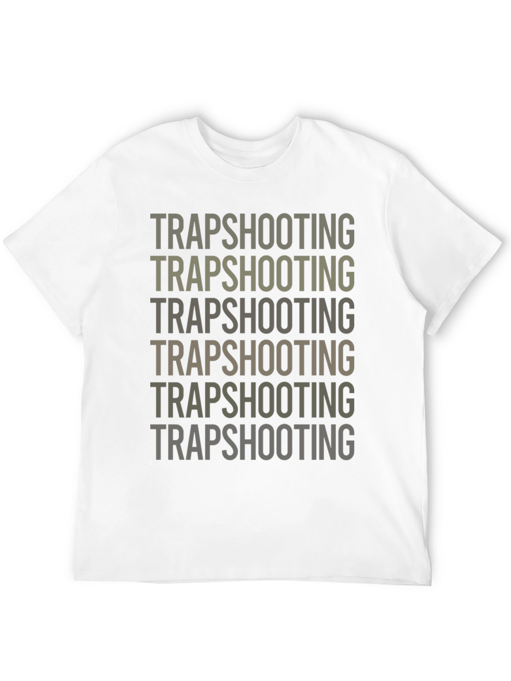 Trapshooting Graphic Print T-Shirt