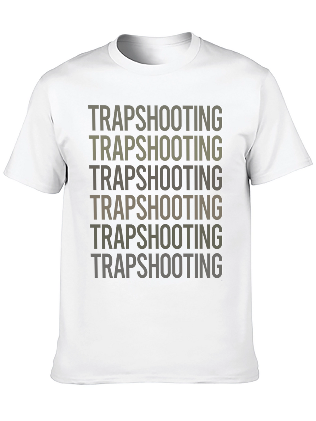 Trapshooting Graphic Print T-Shirt