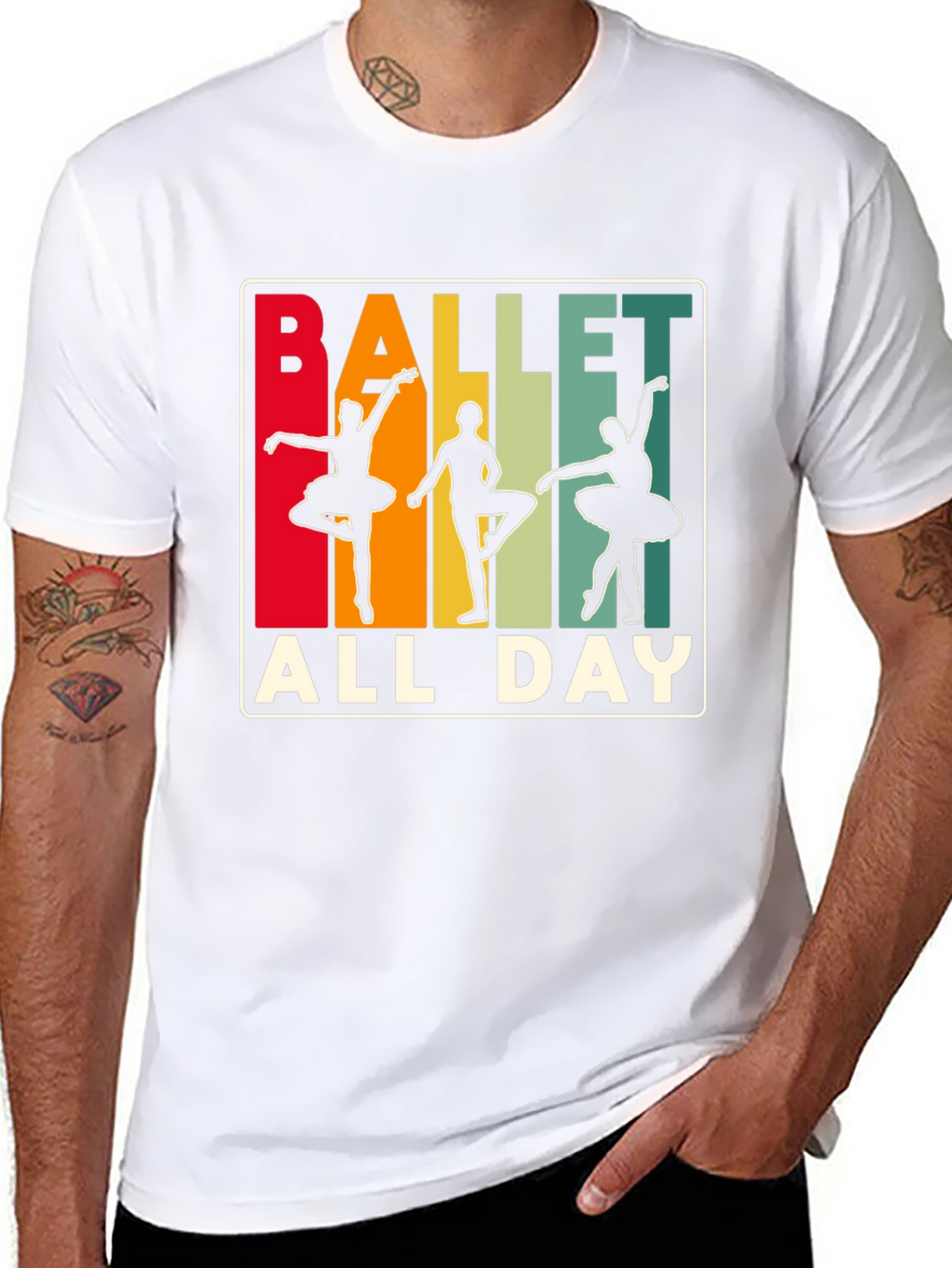 Ballet All Day Graphic Tee