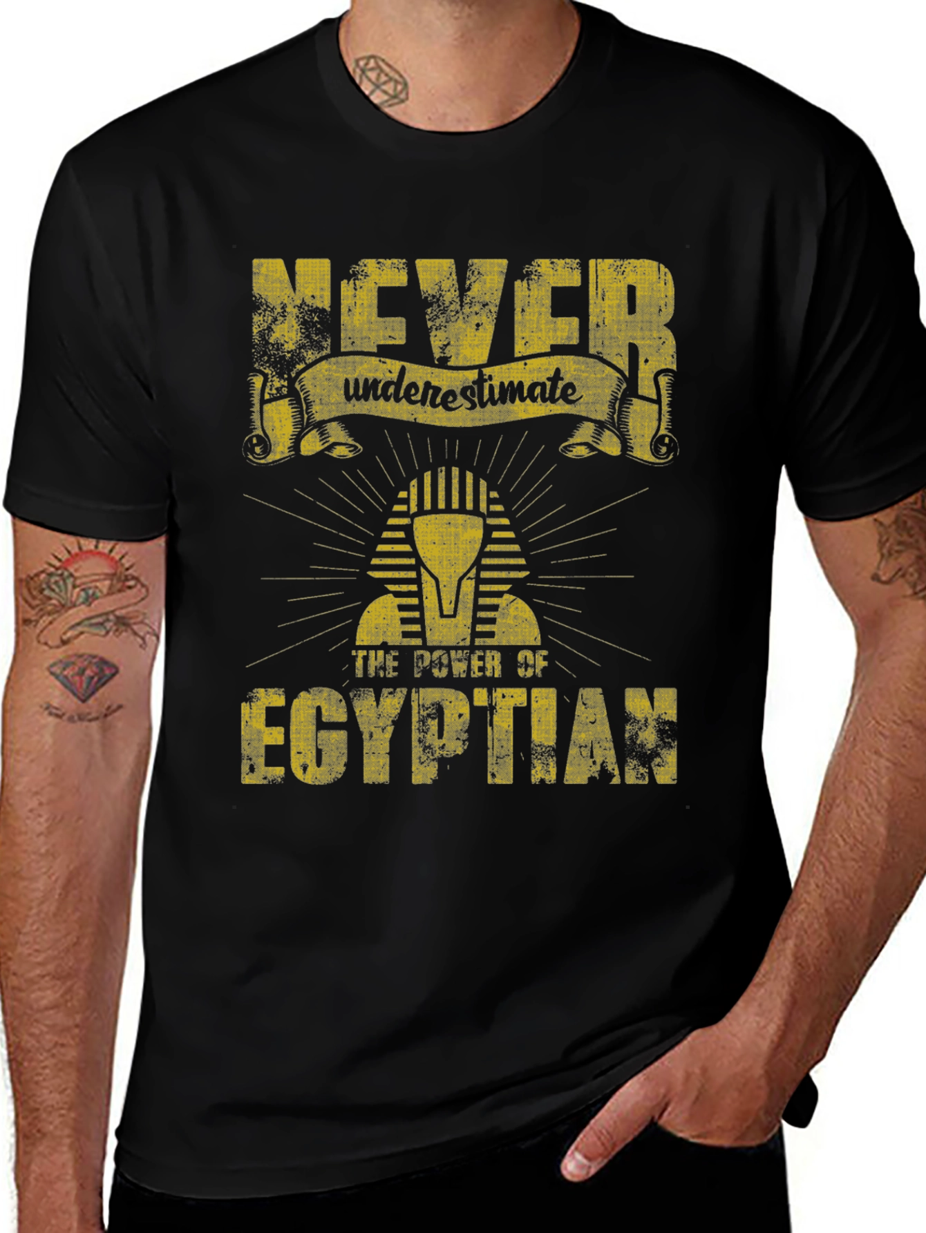 Never Underestimate Egyptian Power T-Shirt