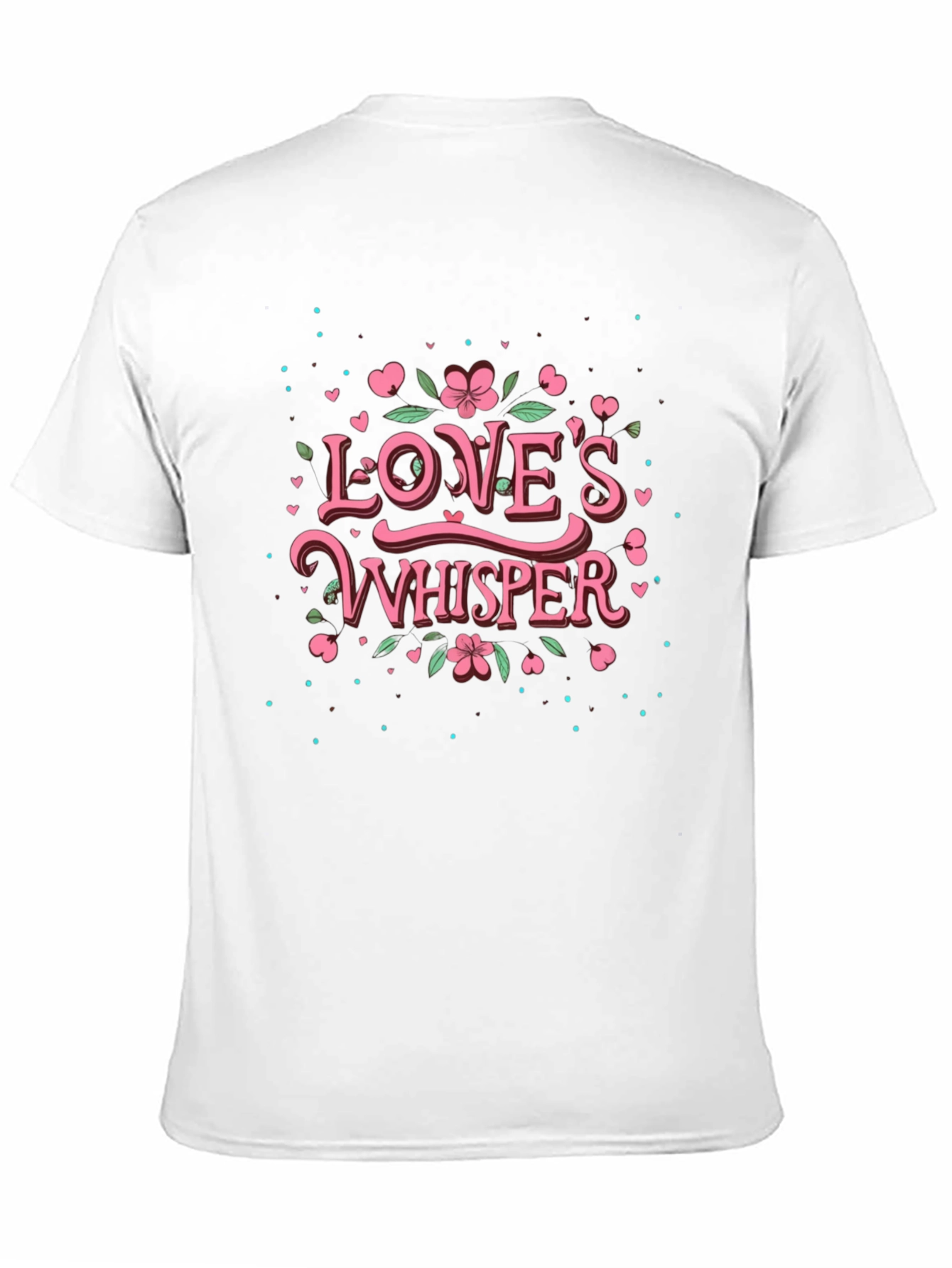 Loves Whisper Graphic T-Shirt - Black