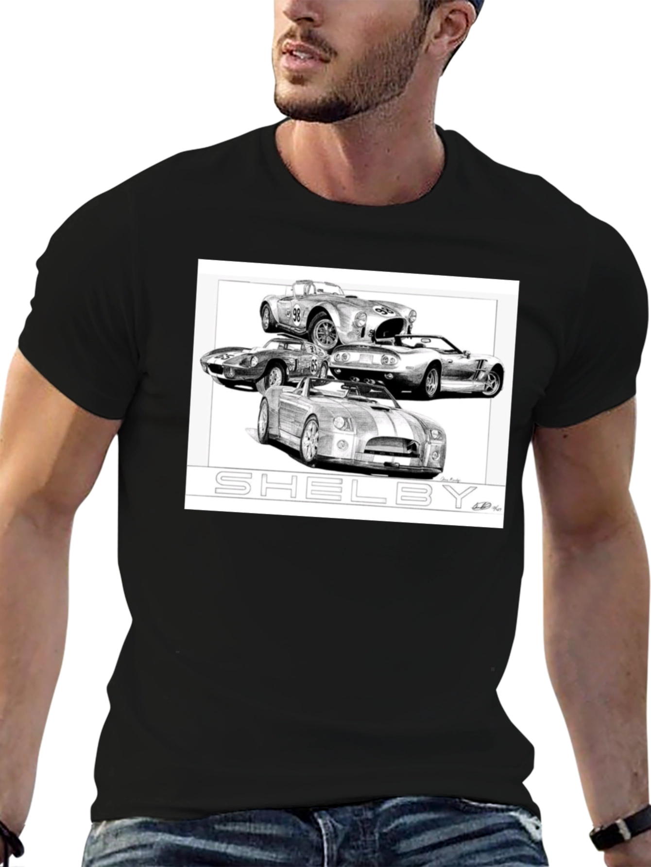 Shelby Car T-Shirt: Automotive Enthusiast Apparel