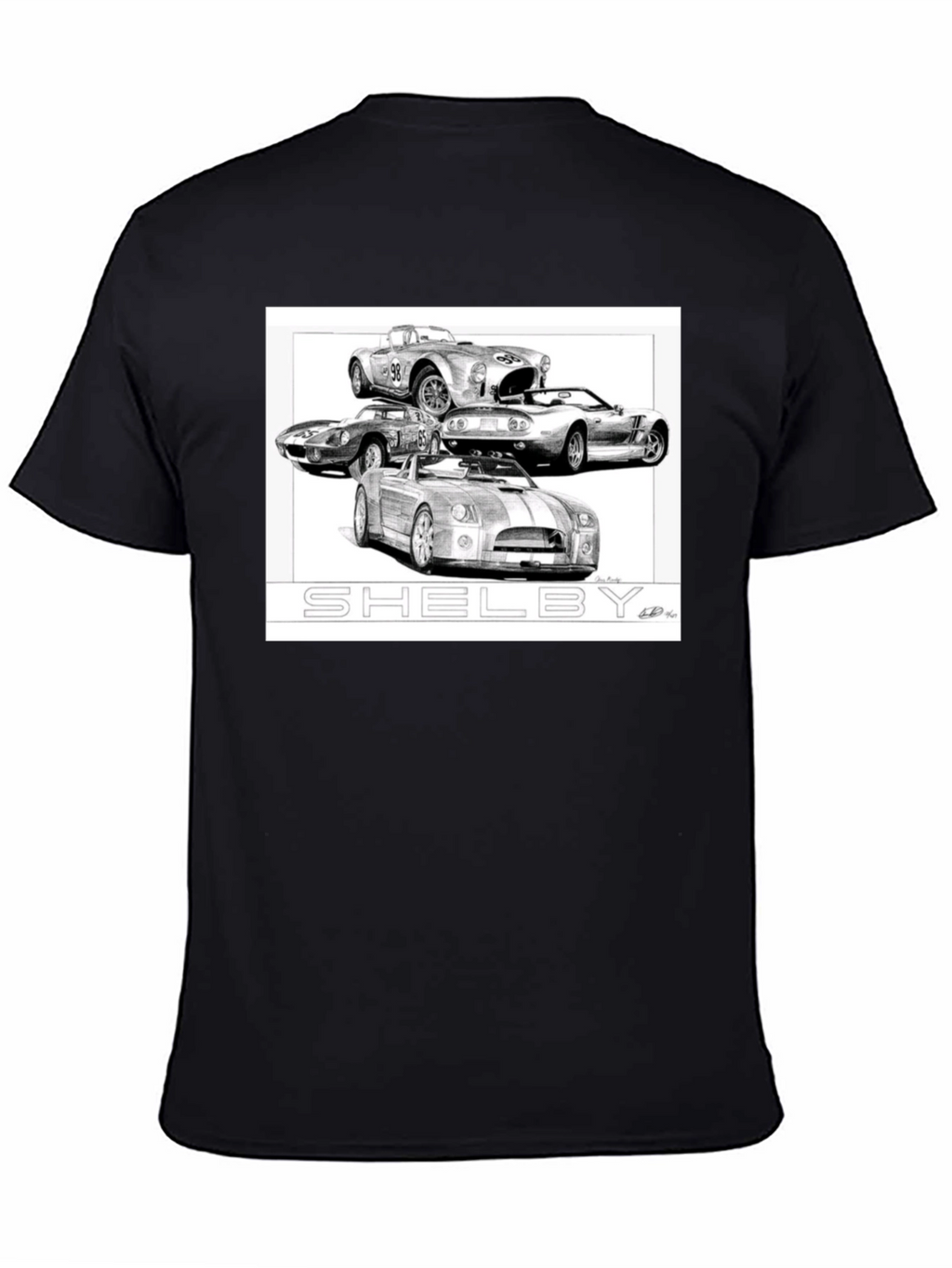 Shelby Car T-Shirt: Automotive Enthusiast Apparel