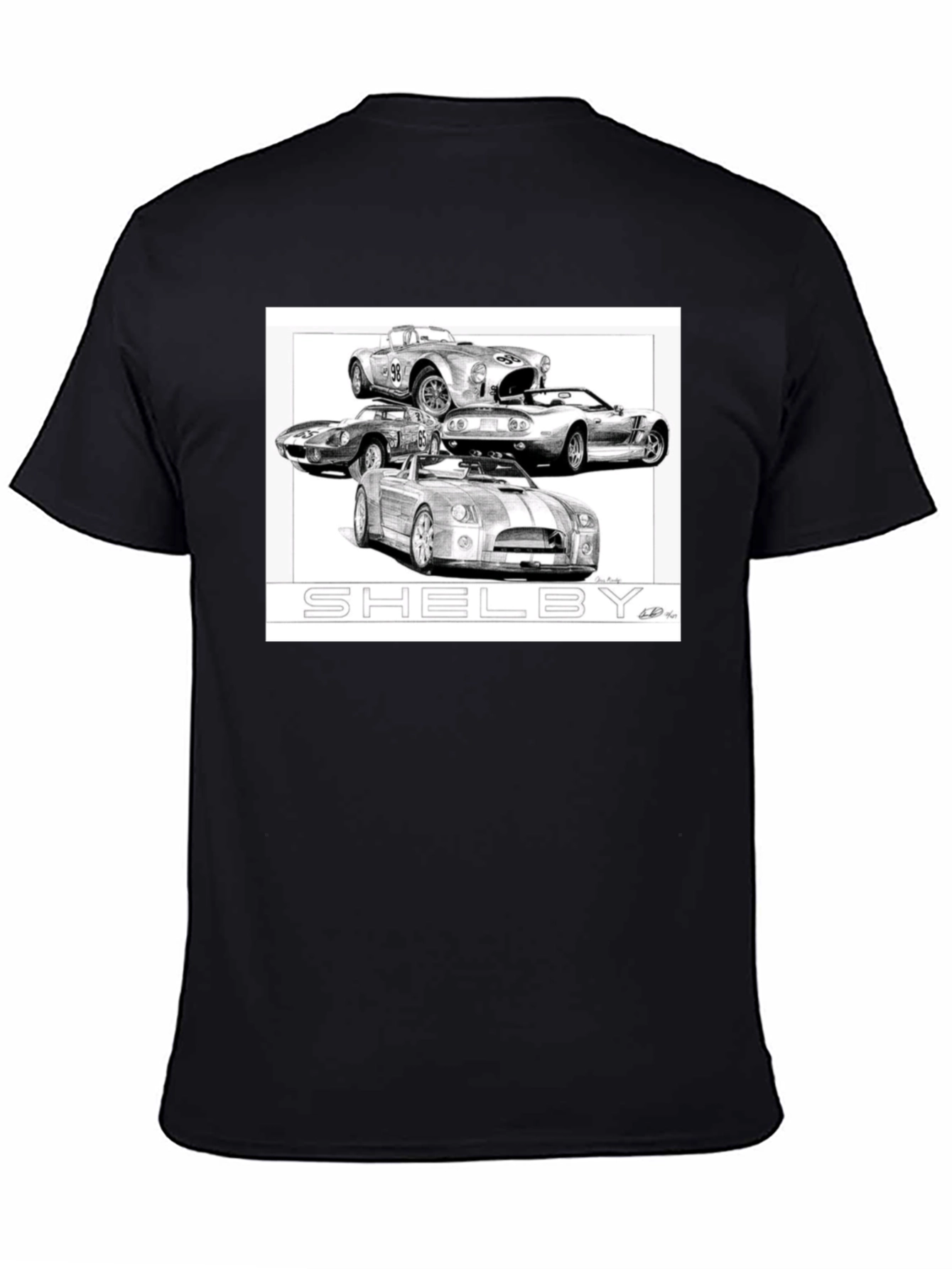 Shelby Car T-Shirt: Automotive Enthusiast Apparel