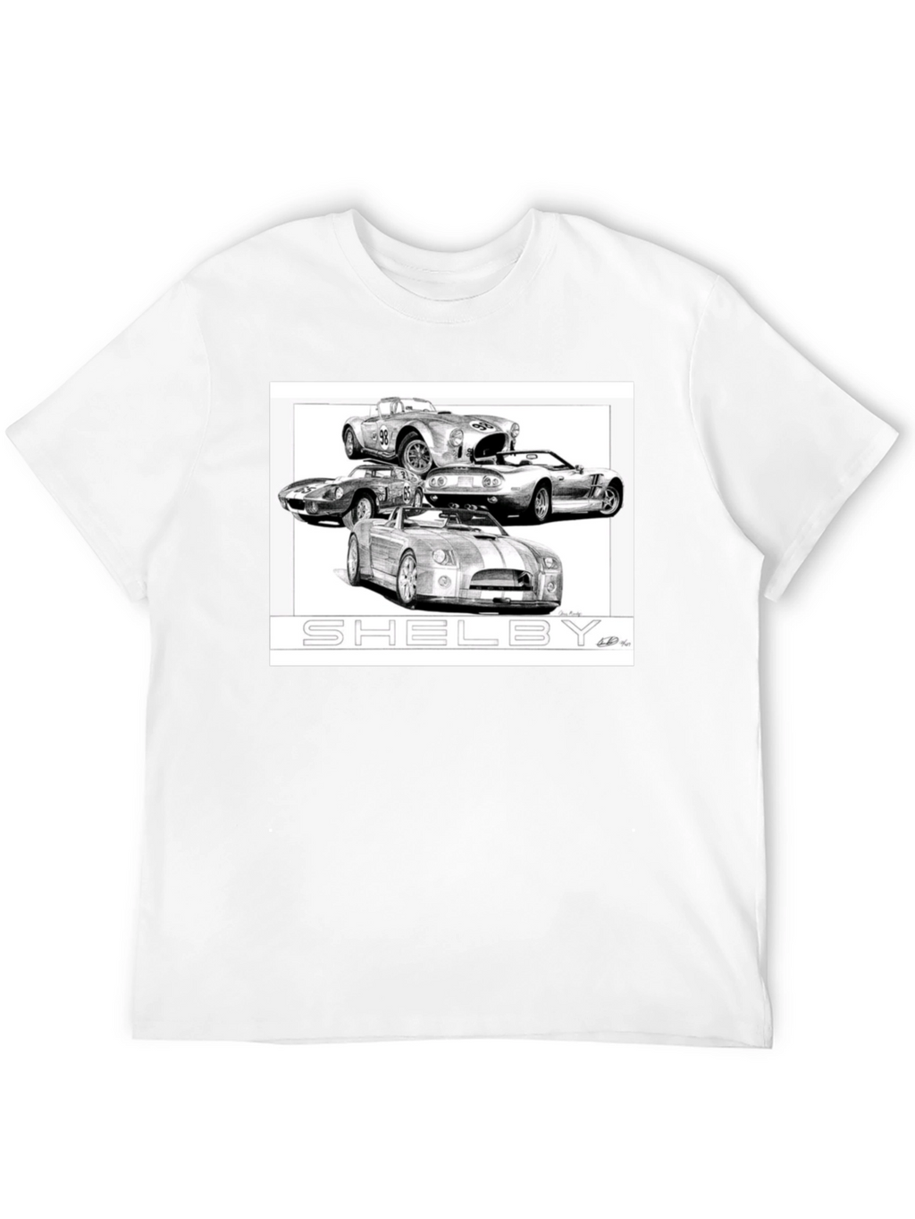 Shelby Car T-Shirt: Automotive Enthusiast Apparel