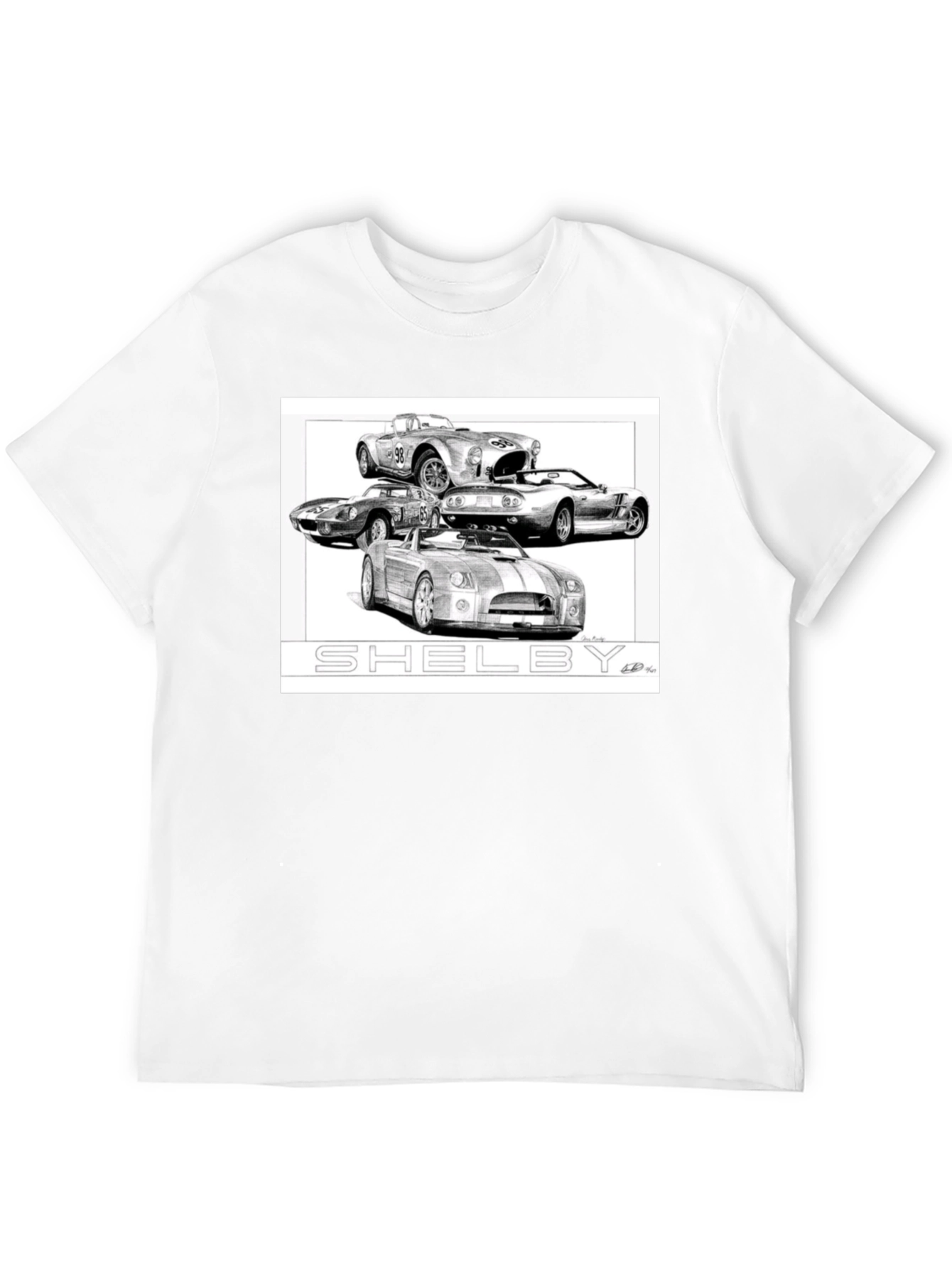 Shelby Car T-Shirt: Automotive Enthusiast Apparel