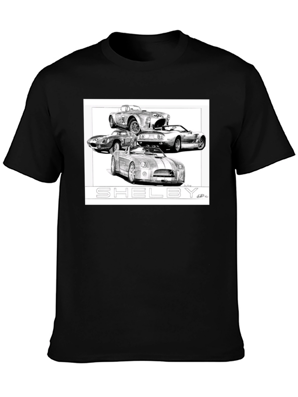 Shelby Car T-Shirt: Automotive Enthusiast Apparel