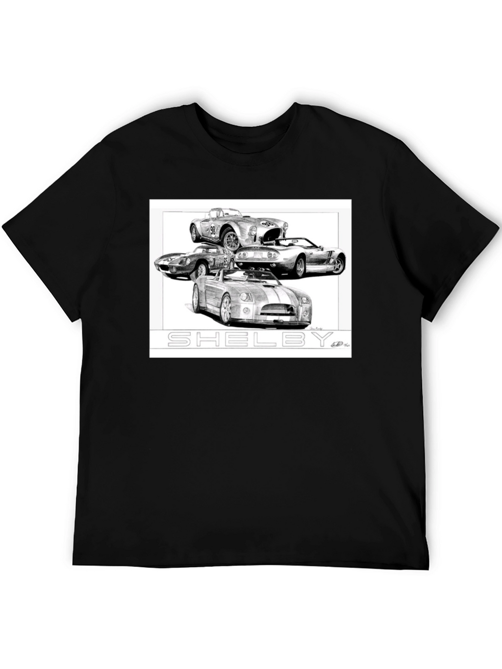 Shelby Car T-Shirt: Automotive Enthusiast Apparel