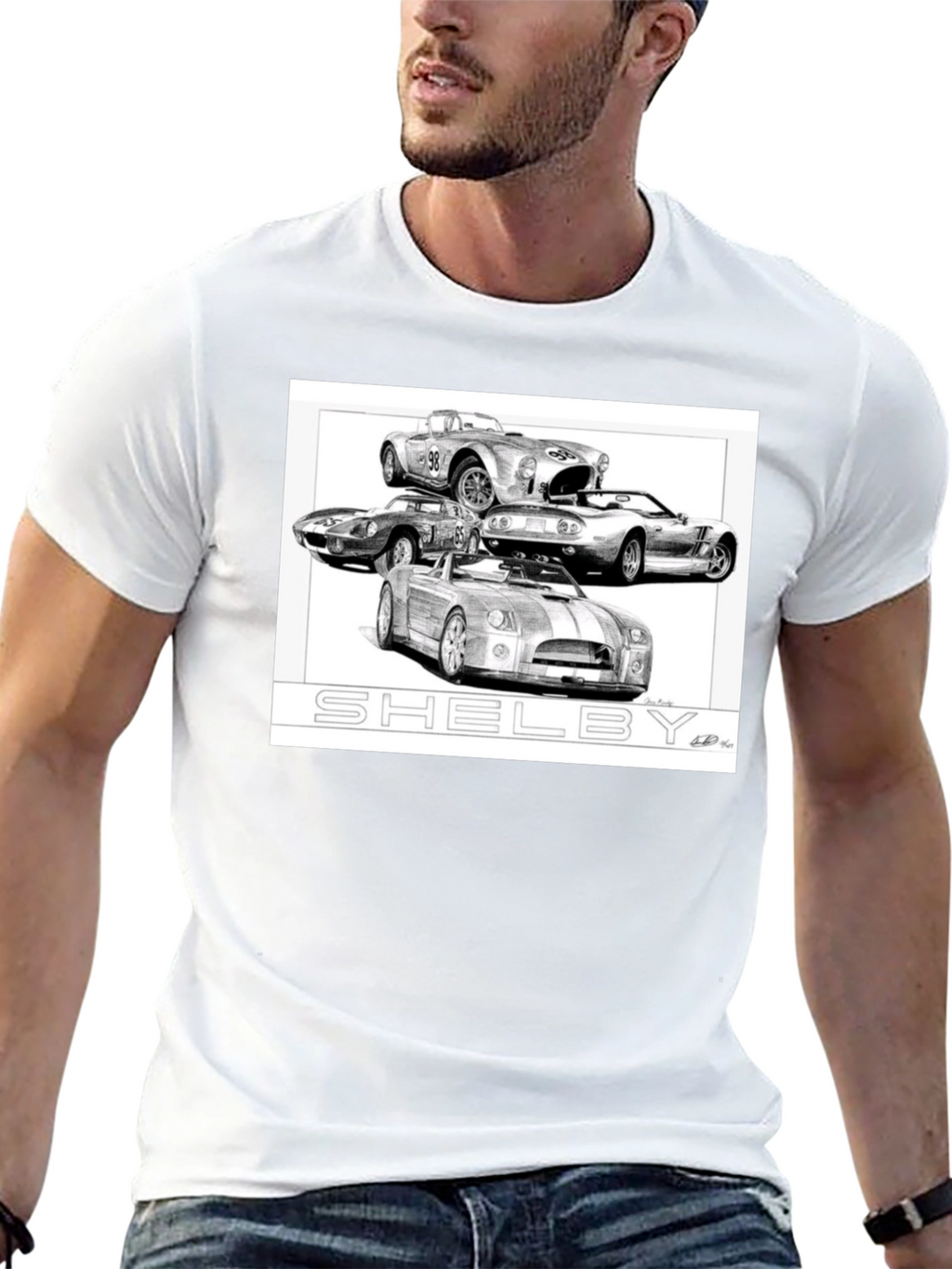 Shelby Car T-Shirt: Automotive Enthusiast Apparel