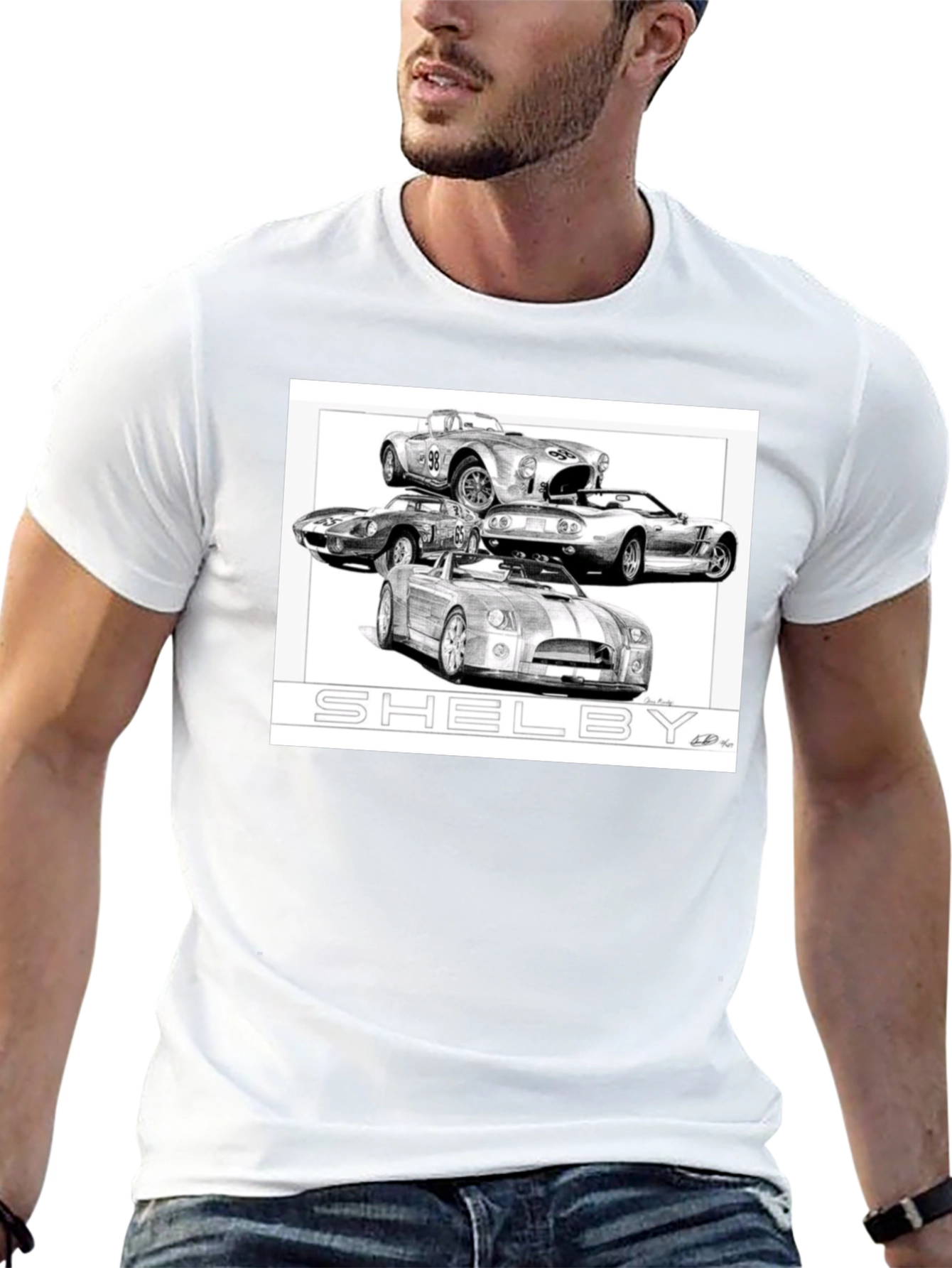 Shelby Car T-Shirt: Automotive Enthusiast Apparel