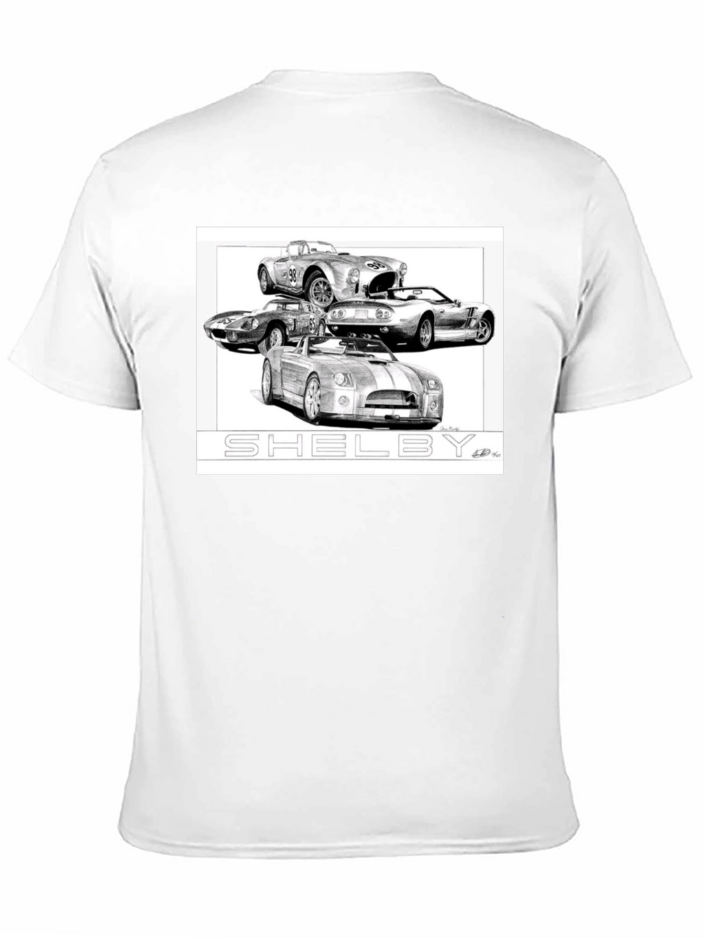 Shelby Car T-Shirt: Automotive Enthusiast Apparel