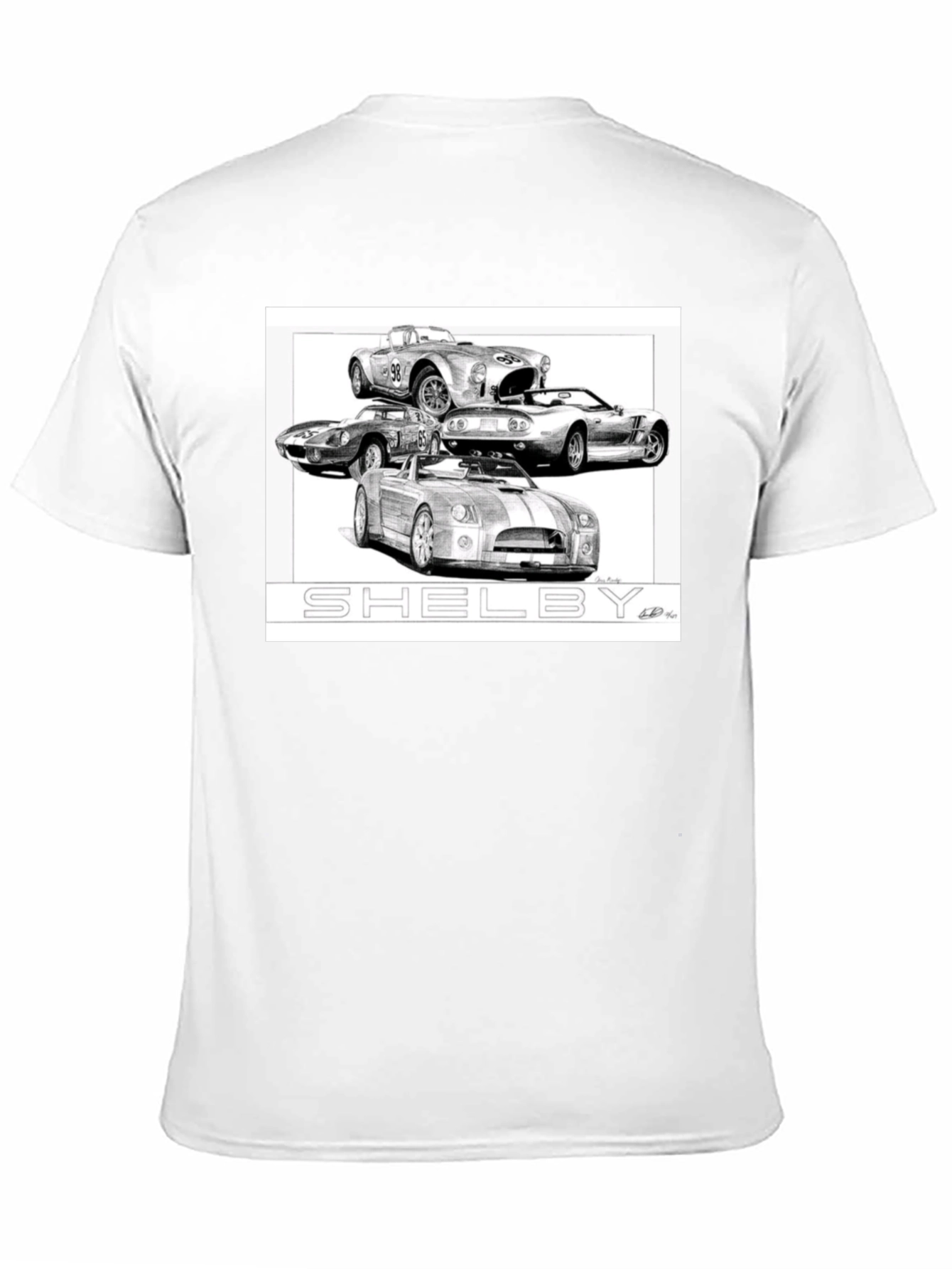 Shelby Car T-Shirt: Automotive Enthusiast Apparel