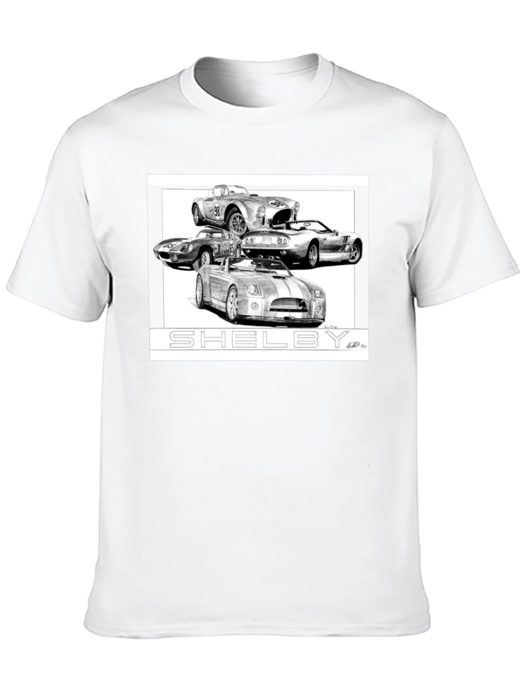 Shelby Car T-Shirt: Automotive Enthusiast Apparel