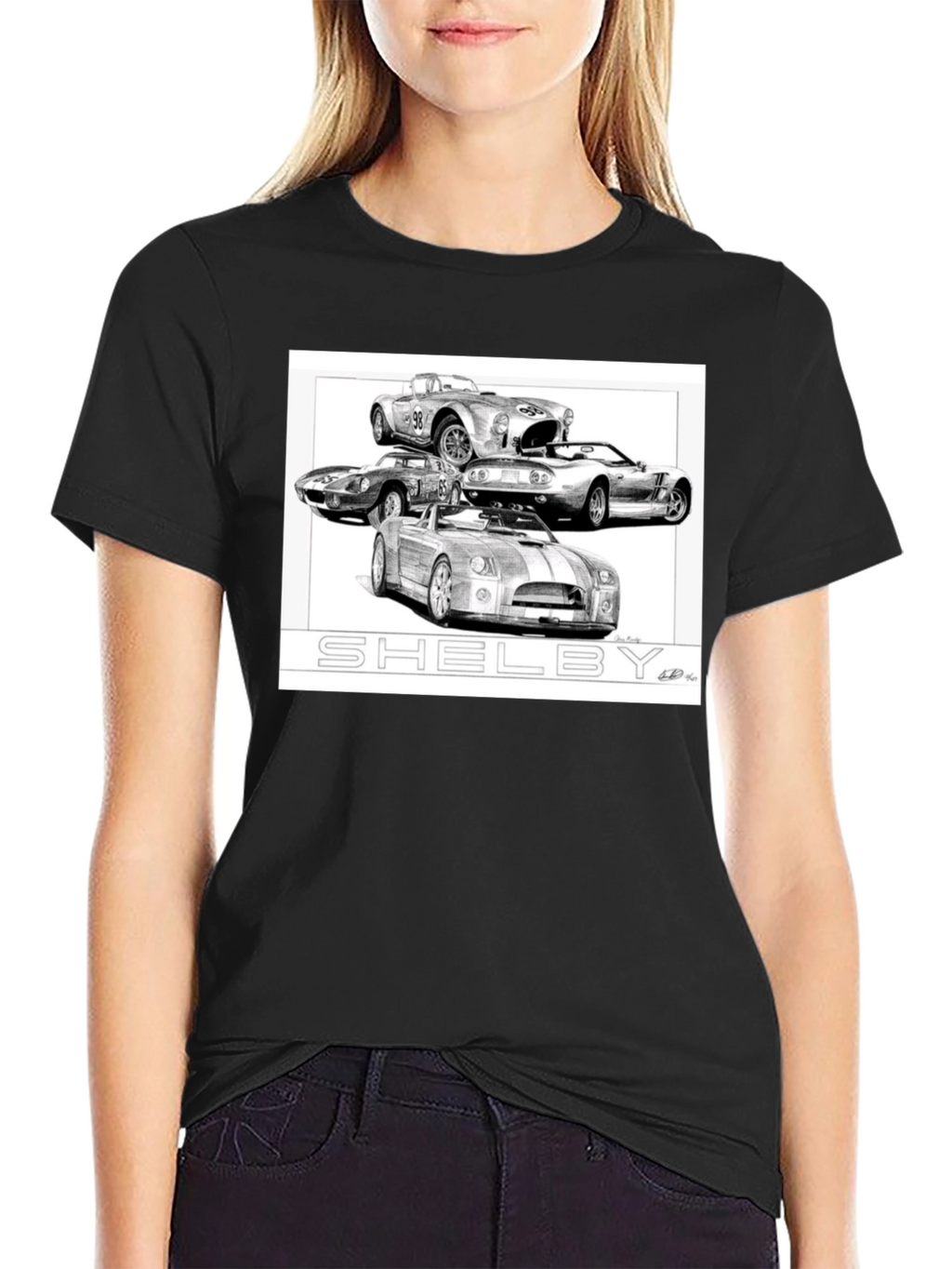 Shelby Car T-Shirt: Automotive Enthusiast Apparel