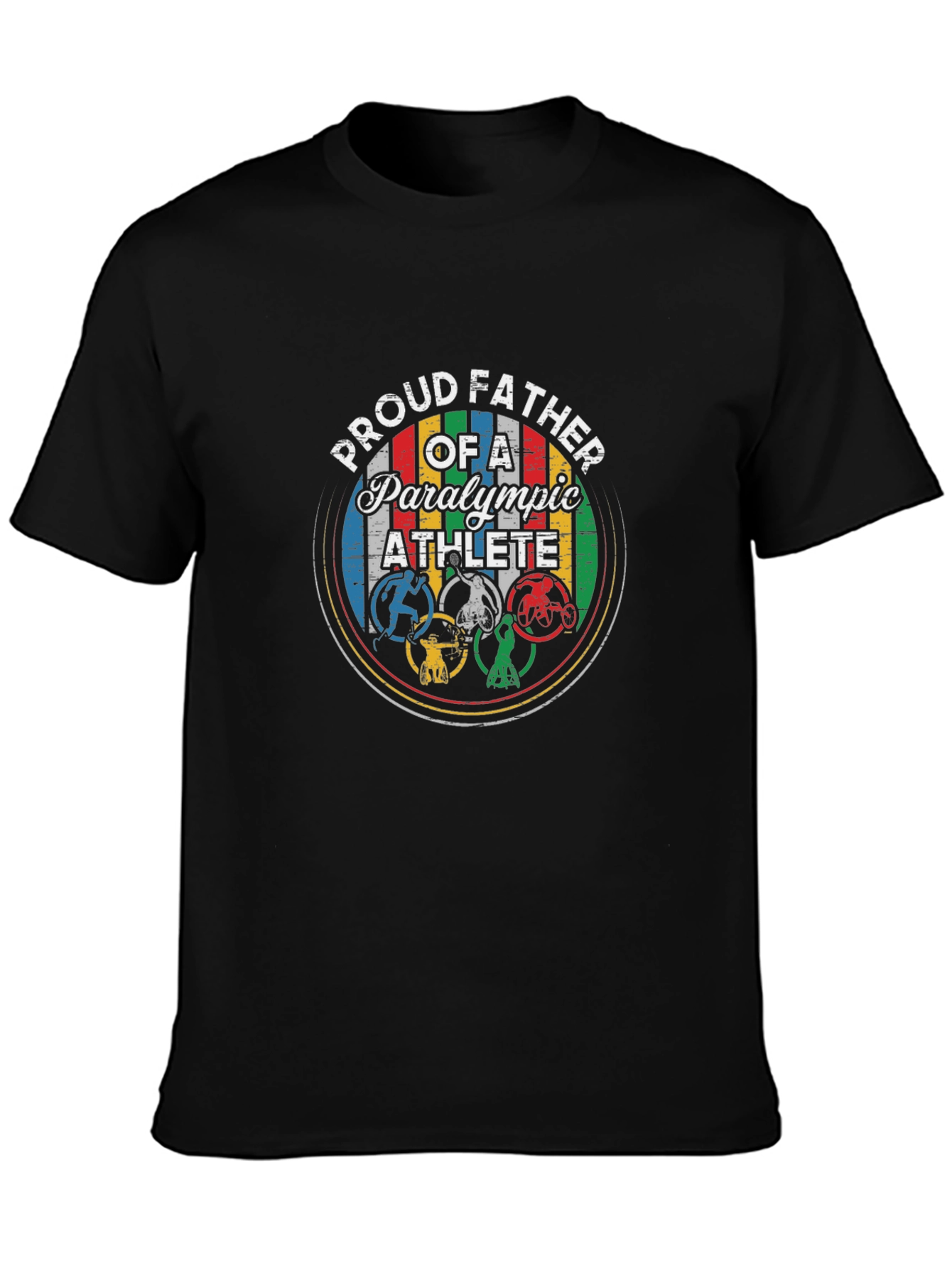 Proud Father of a Paralympic Athlete T-Shirt