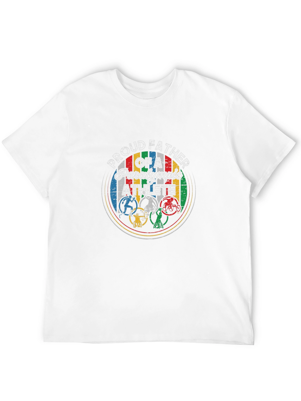 Proud Father of a Paralympic Athlete T-Shirt