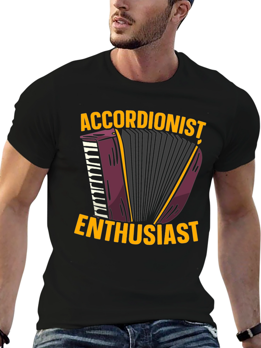 Accordionist Enthusiast T-Shirt